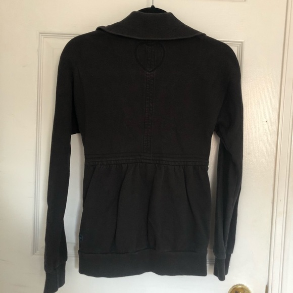 Washed Black Talula Zip-up - Picture 3 of 4